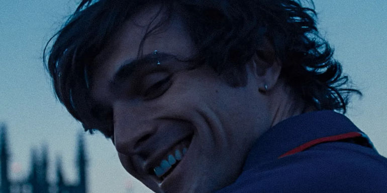 Jacob Elordi as Felix Looking Back in Saltburn
