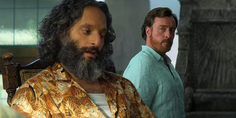 Poseidon and Dionysus as seen in Percy Jackson and the Olympians season 1