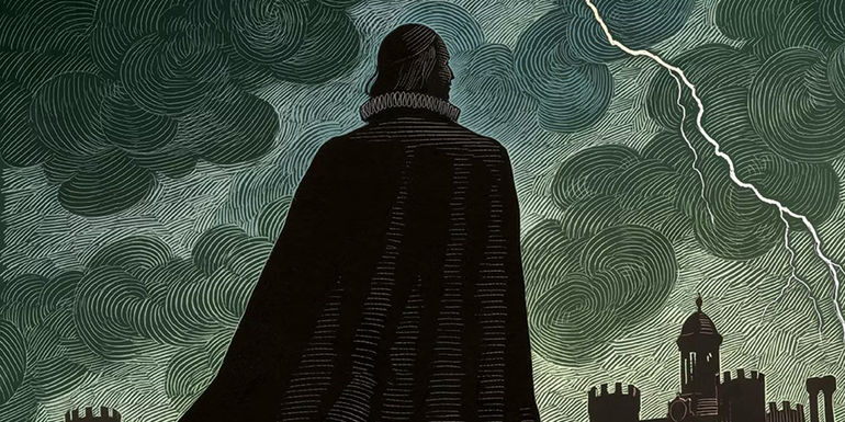 Doctor Strange turning his back in Marvel 1602