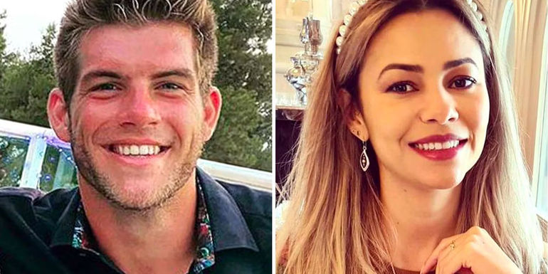 Dani Soares & Jean-Luc Cerza-Lanaux in side by side photos from Below Deck Sailing Yacht