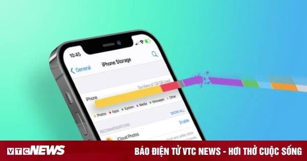 Khắc phục khi iPhone hết không gian lưu trữ