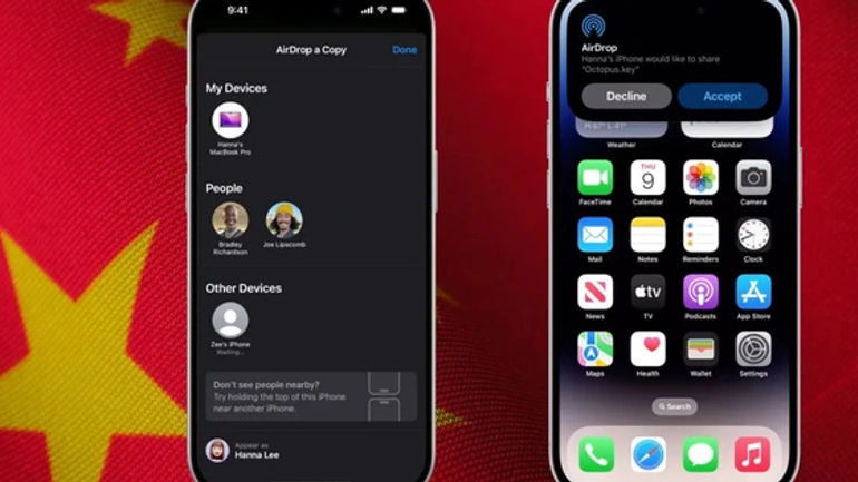 Trung Quốc xác nhận việc xâm nhập thành công AirDrop của Apple, làm sáng tỏ thông tin người gửi