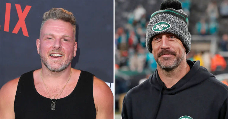 Aaron Rodgers Let Go from ‘Pat McAfee Show’ Following Controversial Remarks on Jimmy Kimmel