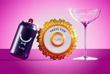 Bubly's 'press for bubly' button keeps Dry January participants refreshed and hydrated