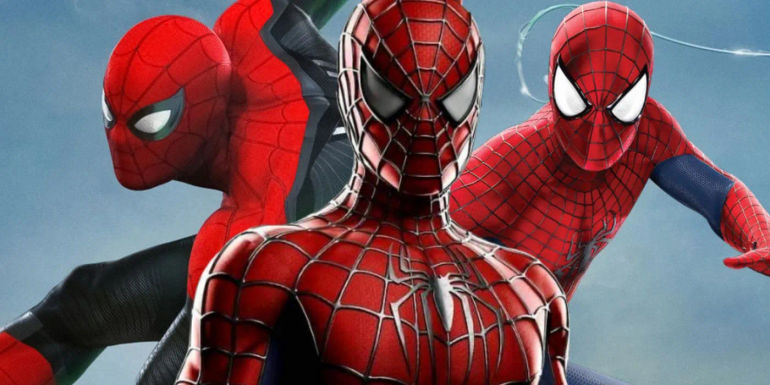 Epic Showdown: Spider-Man Trio Battles Every Arch-Nemesis in Marvel Spectacular Art