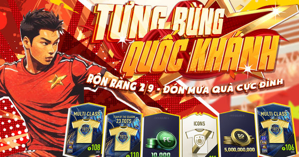 FC Online: Đón Quốc Khánh cùng vô số món quà hấp dẫn