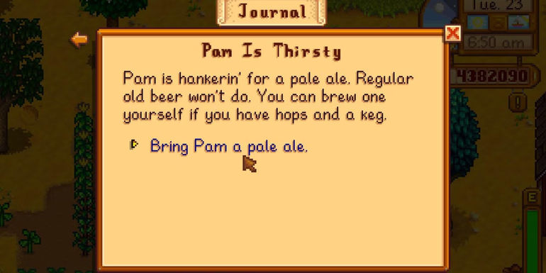 The Ultimate Stardew Valley Quest Guide: Quenching Pam's Thirst and Beyond