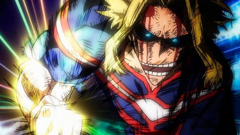 The Stunning Triumph: All Might's Epic Battle with All For One in My Hero Academia