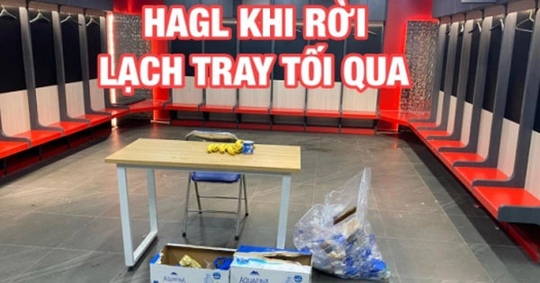 Hành động tuyệt vời của HAGL FC khiến nhân viên dọn dẹp trầm trồ, đáng xem 10 điểm ngay!