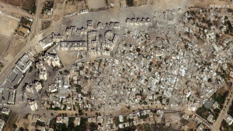 Devastating Transformation: Satellite Images Capture the Aftermath in Gaza