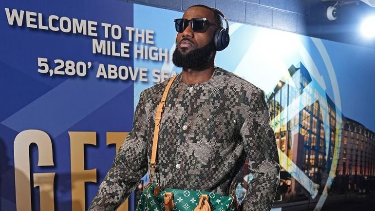 LeBron James Champions the Man Bag Trend: A Closer Look