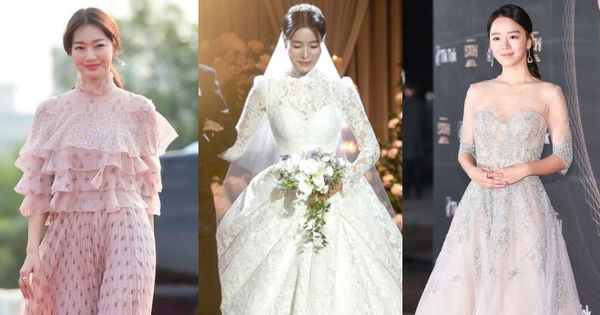 Đám cưới của nữ diễn viên Hạ Cánh Nơi Anh và doanh nhân: Tình yêu tràn đầy của cặp đôi chú rể và cô dâu, Shin Min Ah và Chàng Hậu