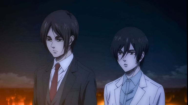 Last Stand of Mikasa and Eren Revealed in Attack on Titan Final Trailer