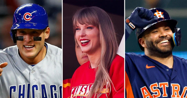 MLB Players Who've Expressed Their Affection for Taylor Swift: Anthony Rizzo, Jose Altuve and Beyond