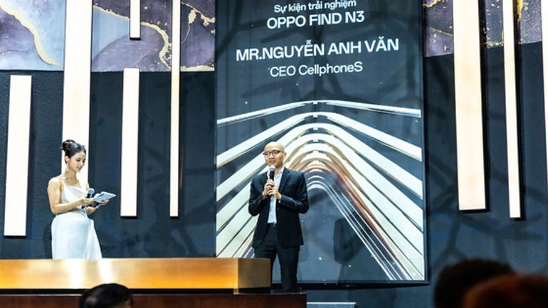 CellphoneS khởi động dự án đặt trước dòng OPPO Find N3, đặt mục tiêu tăng trưởng 300%