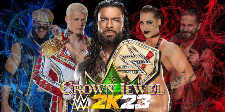 Analyzing WWE Crown Jewel with WWE 2K23's MyGM Mode