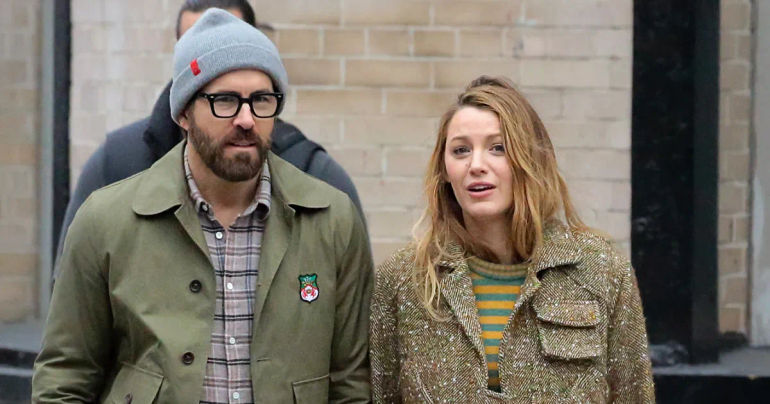 Blake Lively and Ryan Reynolds Embrace the Fall Vibes in Coordinated Olive Outfits on a Stroll through New York City