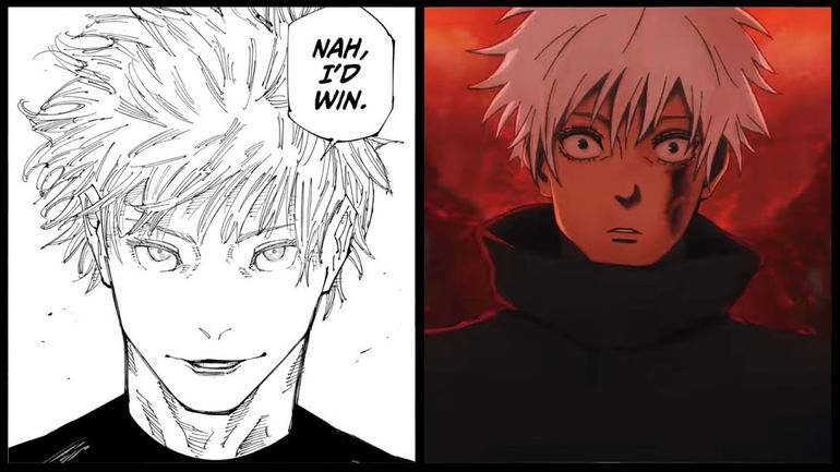 Unleashing the Cursed Creativity: Jujutsu Kaisen Fans Transform Iconic Dialogue into Viral Meme