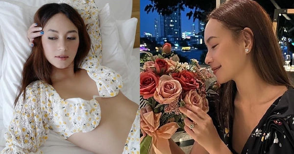 Bee Namthip hạnh phúc khi đón nhận lời cầu hôn với nhẫn kim cương lộng lẫy