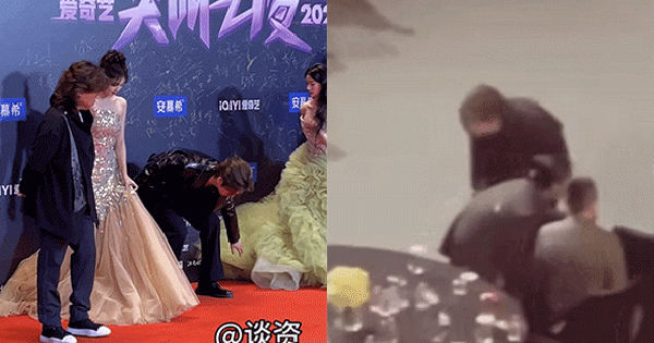 Trương Lăng Hách khó xử trên thảm đỏ: Cảnh sao nữ phản phục trước ống kính, gặp khó vì vấn đề thị lực