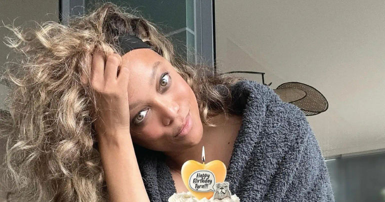 Fierce and Fabulous: Tyra Banks Marks Her 50th Birthday with a Radiant Makeup-Free Photo Shoot
