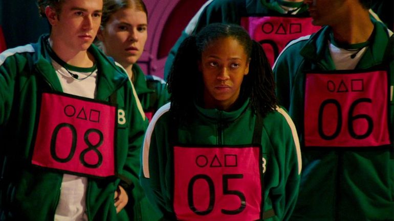 Squid Game's Ashley Spotted Cheering on the Winner