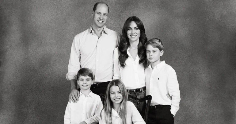Prince William and Kate Middleton's Children Show Stunning Growth in Their 2023 Christmas Card Snapshot