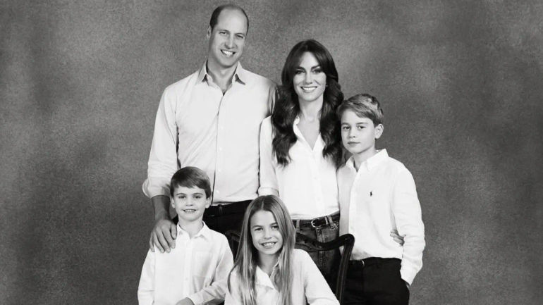 Prince William and Kate Middleton's Children Show Stunning Growth in Their 2023 Christmas Card Snapshot