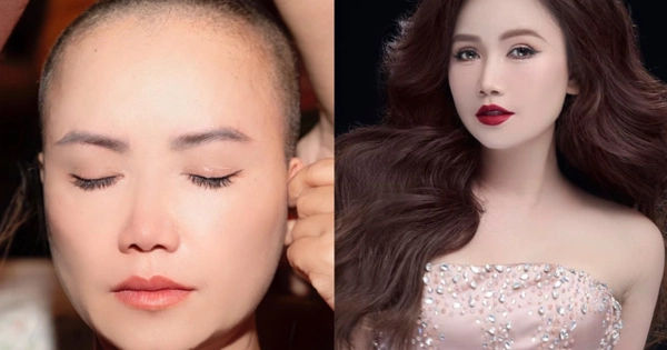 Diễn viên Hoàng Yến chống lại chỉ trích về việc tự giảm cao tóc đi tu