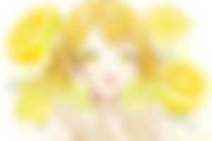 Anime,Anime girls,Smile,Hands,Blonde,Yellow eyes,Lemons,Artwork,Sogawa,HD Wallpaper