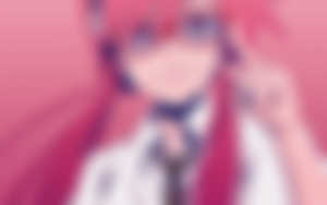 Anime,Neon genesis evangelion,Makinami mari illustrious,Makinami mari,Face,Glasses,Pink background,HD Wallpaper