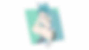 Anime,Anime girls,Nekomimi,Green hair,Simple background,White background,Original characters,Cyan hair,Cyan,HD Wallpaper