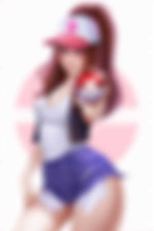 Prywinko,Pokémon,Perky breasts,Hilda (pokemon),HD Wallpaper
