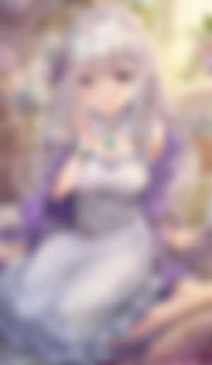 Anime,Anime girls,Torino akua,Re:zero kara hajimeru isekai seikatsu,Pointy ears,Silver hair,Purple eyes,Dress,Emilia (re: zero),HD Wallpaper