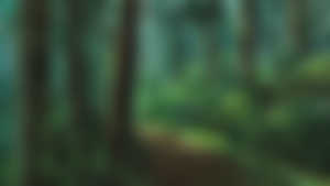 Studio ghibli,Forest,Green background,Trees,HD Wallpaper