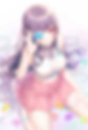 Daby,Anime girls,Red eyes,Skirt,Purple hair,Gems,Long hair,HD Wallpaper