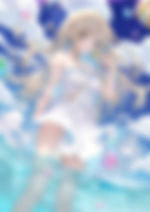 Anime girls,Blonde,Water,Long hair,Yellow eyes,Crystal ,In water,HD Wallpaper