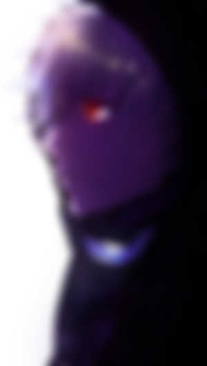 Anime,Glowing eyes,Purple,Face,Profile,HD Wallpaper