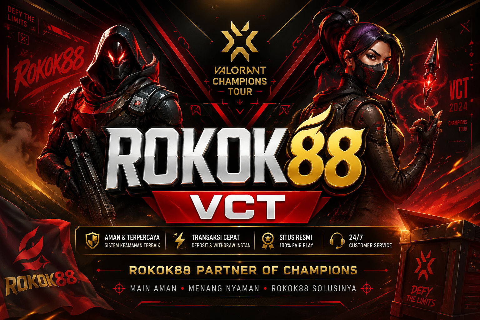 rokok88 VCT Valorant Champions Tour betting interface