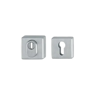 Komplet rozet na wkładkę ze stali nierdzewnej z ochroną wkładki, F69