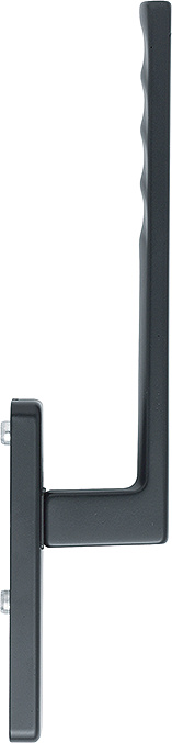 Toulon - Klamka połówkowa HS, strona wewnętrzna, kolor czarny F9714M