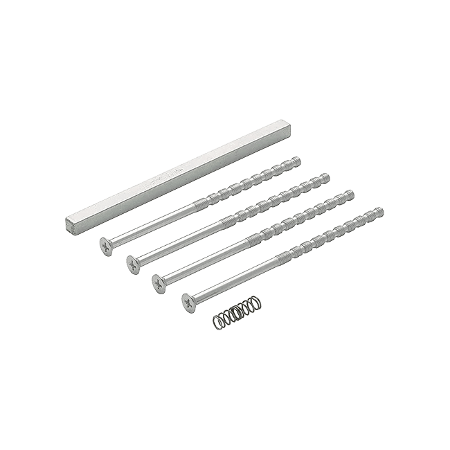 Zestaw mocujący do klamek balkonowych