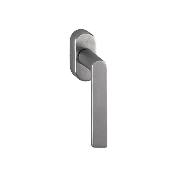 Los Angeles - Window Handle, Brass, Anthracite, Resista, Secustik 32-42 mm