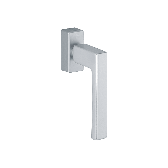 Toulon SecuForte - Klamka okienna, kolor srebrny