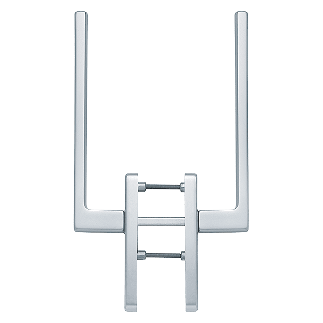 Austin - Komplet klamek HS do drzwi podnoszono-przesuwnych, obustronna, srebrny