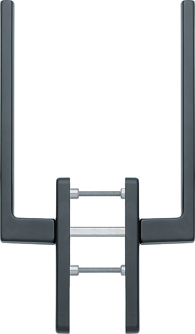 Austin - Komplet klamek HS do drzwi podnoszono-przesuwnych, obustronna, kolor czarny