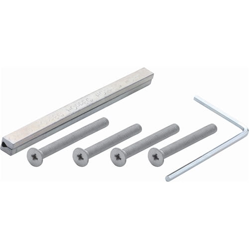 Zestaw mocujący do okuć ochronnych ES1 (klamko/klamka), z dzielonym trzpieniem