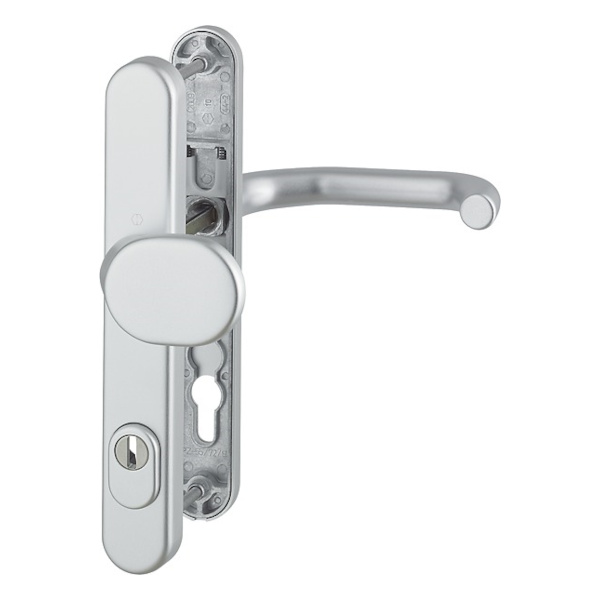 Paris - Komplet pochwyt-klamka na szyldzie 36 mm z osłonką, kolor F1-2