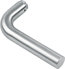 Bonn - rękojeść do szyldu, stal szlachetna mat F69