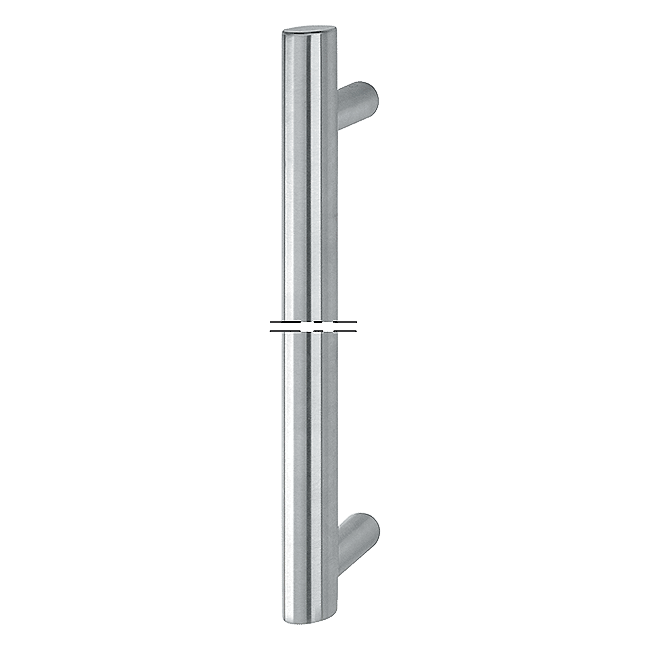 Pochwyt do drzwi zewnętrznych E5061 XL ze stali nierdzewnej, przekrój O, realizowany pod wymiar